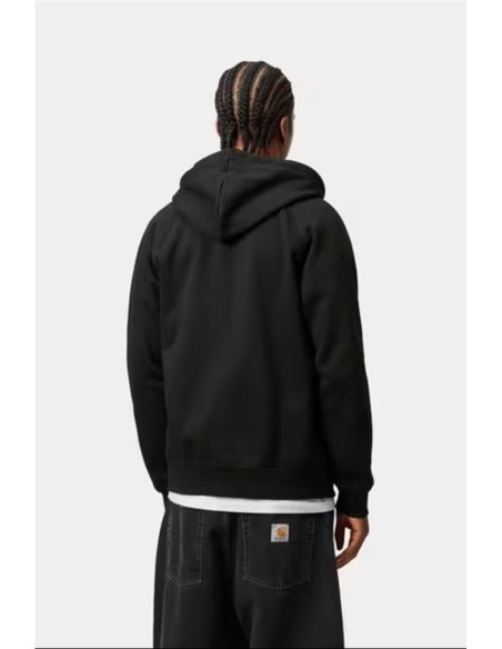 Hooded Chase Jacket - Sudadera abierta CARHARTT WIP NEGRO
