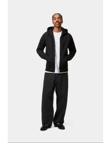 Hooded Chase Jacket - Sudadera abierta CARHARTT WIP NEGRO