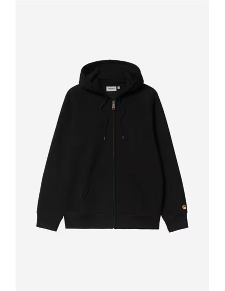 Hooded Chase Jacket - Sudadera abierta CARHARTT WIP NEGRO