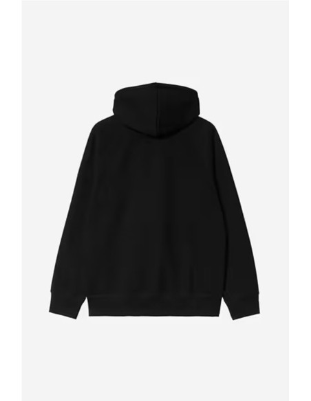 Hooded Chase Jacket - Sudadera abierta CARHARTT WIP NEGRO