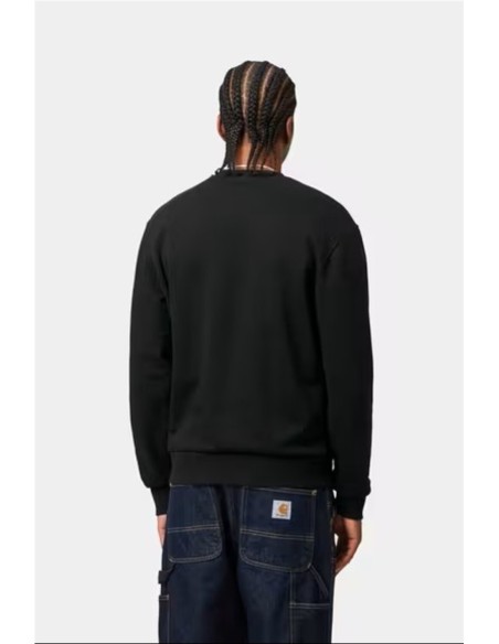 Script Embroidery Sweatshirt - Sudadera crew CARHARTT WIP NEGRO