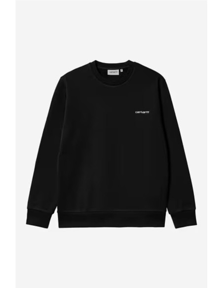 Script Embroidery Sweatshirt - Sudadera crew CARHARTT WIP NEGRO