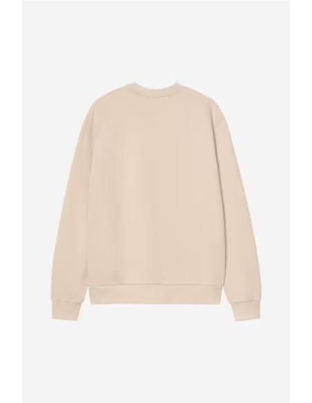 Script Embroidery Sweatshirt - Sudadera crew CARHARTT WIP CRUDO