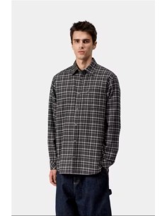 L/S Widmark Shirt - Camisa m/larga CARHARTT WIP GRIS