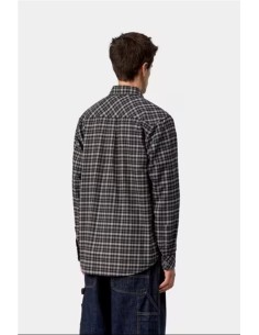 L/S Widmark Shirt - Camisa m/larga CARHARTT WIP GRIS 2