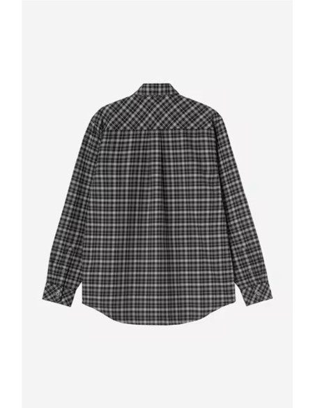 L/S Widmark Shirt - Camisa m/larga CARHARTT WIP GRIS