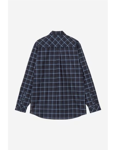 L/S Widmark Shirt - Camisa m/larga CARHARTT WIP MARRON