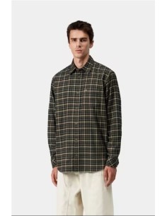 L/S Widmark Shirt - Camisa m/larga CARHARTT WIP VERDE