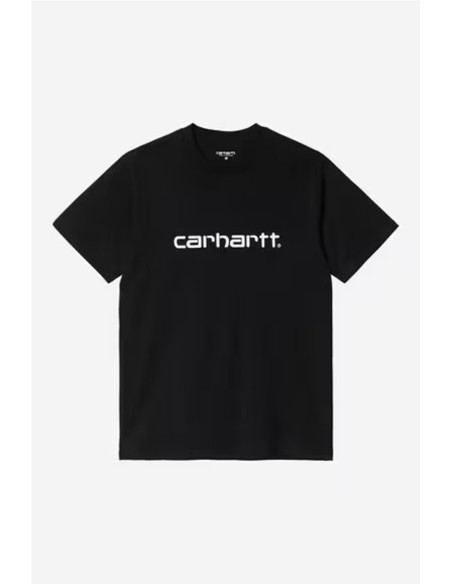 S/S Script T-Shirt - Camiseta CARHARTT WIP NEGRO