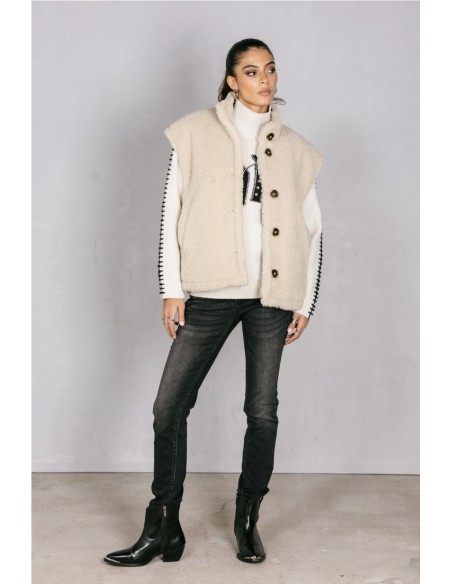 Pantalón vaquero Angel - Freeman Porter NEGRO