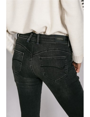 Pantalón vaquero Angel - Freeman Porter NEGRO