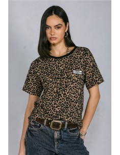 Camiseta Suria Leo - Freeman Porter CAMEL