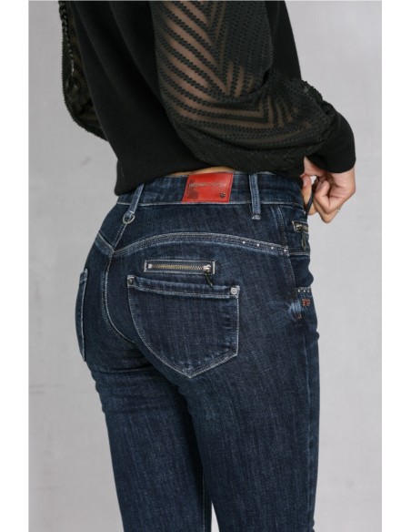 Alexa High Waist - Pantalón vaquero Freeman Porter tiro alto DENIM