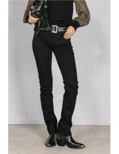 Pantalón Madie recto - Freeman Porter NEGRO