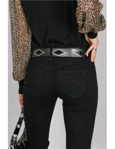 Pantalón Madie recto - Freeman Porter NEGRO 2