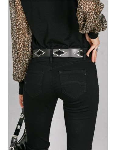 Pantalón Madie recto - Freeman Porter NEGRO