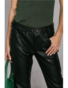 Pantalón Timea Biker - Freeman Porter NEGRO 2