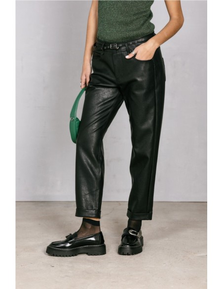 Pantalón Timea Biker - Freeman Porter NEGRO