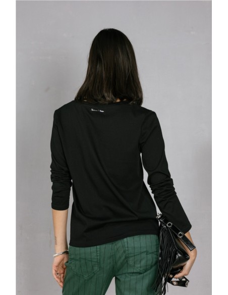 Torina Studs - Camiseta Freeman Porter NEGRO