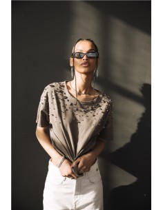 Tomia Grunge - Camiseta Freeman Porter GRIS TOPO 2