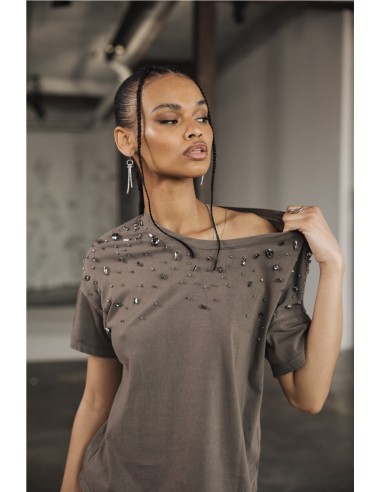 Tomia Grunge - Camiseta Freeman Porter GRIS TOPO