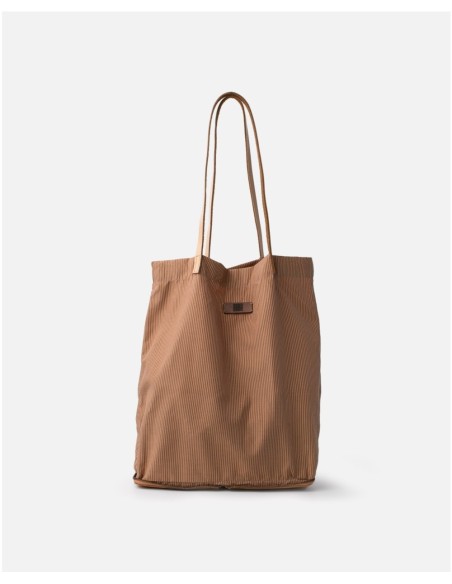 Bolso de hombro BIBA Mansfield Stripes SALMON