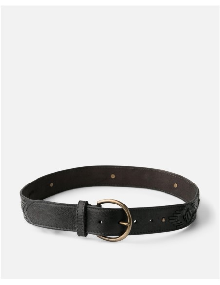 Cinturón BIBA Bayron de piel NEGRO