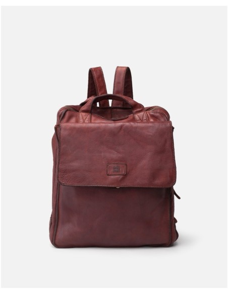 Mochila BIBA Alex de piel CUERO