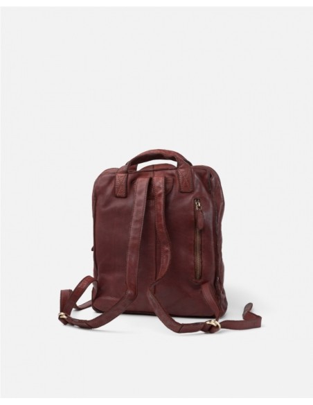 Mochila BIBA Alex de piel CUERO