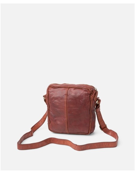 Bandolera BIBA Alex de piel CUERO