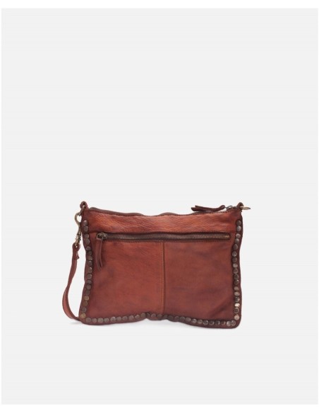 Bandolera BIBA Portland de piel CUERO