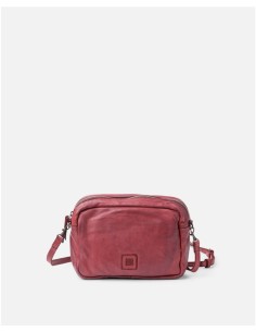 Bandolera BIBA Boston de piel BURDEOS