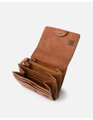 Billetero BIBA Everglades de piel CUERO