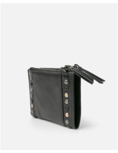 Billetero BIBA Hancock de piel NEGRO 2