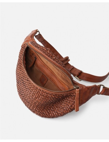 Riñonera BIBA Bristow de piel CUERO