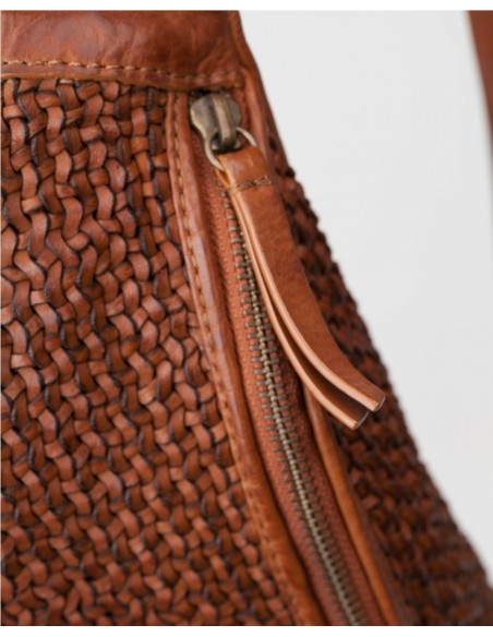 Riñonera BIBA Bristow de piel CUERO