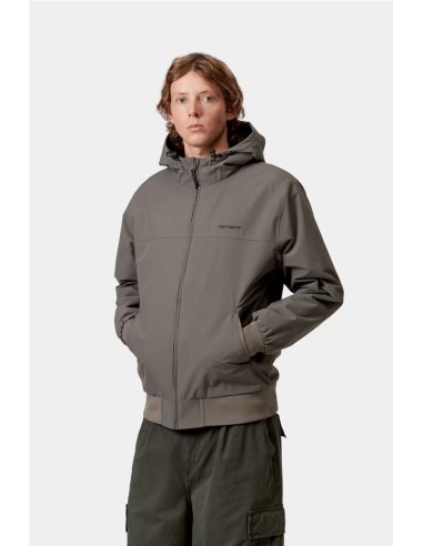 Abrigo con capucha Hooded sail CARHARTT WIP GRIS