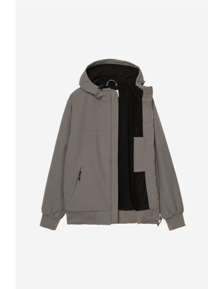 Abrigo con capucha Hooded sail CARHARTT WIP GRIS
