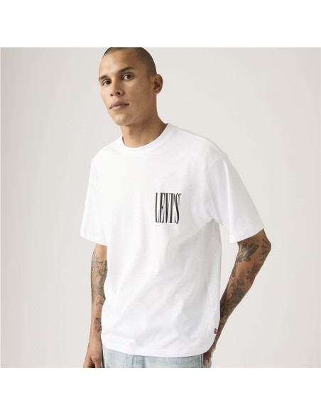 Camiseta Levi´s® Graphic Vintage Fit blanca
