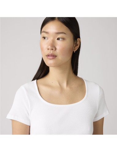 Camiseta Levi´s® Essential Square Neck blanco