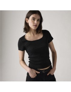 Camiseta Levi´s® Essential Square Neck negro 2