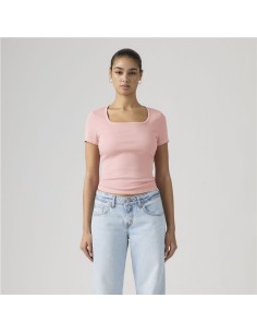Camiseta Levi´s® Essential Square Neck rosa