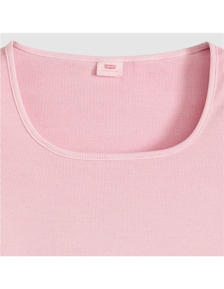 Camiseta Levi´s® Essential Square Neck rosa