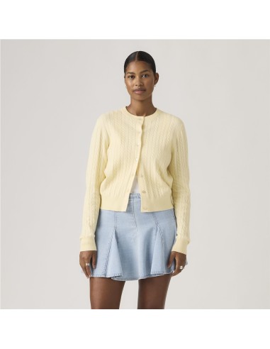 Chaqueta Levi's® Supersoft Crewneck Cardigan lima