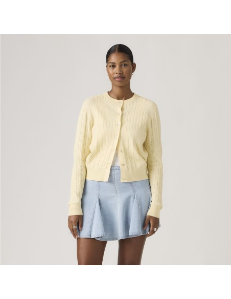 Chaqueta Levi's® Supersoft Crewneck Cardigan lima