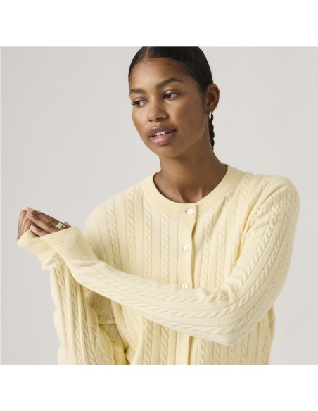 Chaqueta Levi's® Supersoft Crewneck Cardigan lima