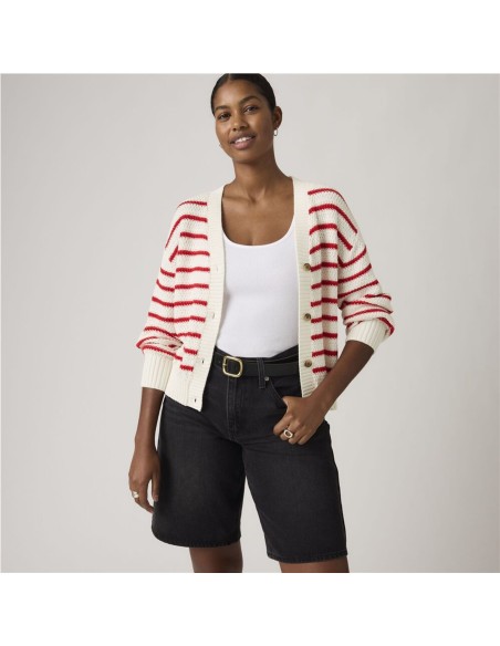 Chaqueta Levi's® Snowflake Cardigan roja