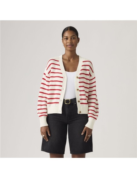 Chaqueta Levi's® Snowflake Cardigan roja