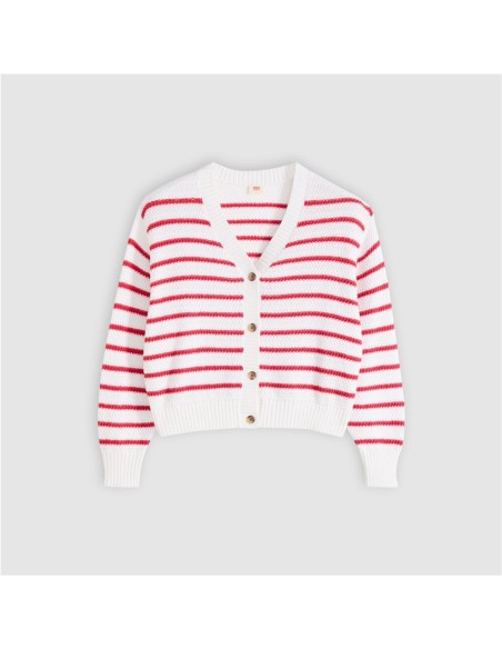 Chaqueta Levi's® Snowflake Cardigan roja